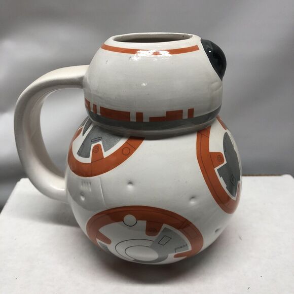 Star Wars The Force Awakens BB-8 Droid Coffee Tea Mug Disney Lucas Disney - Picture 2 of 6
